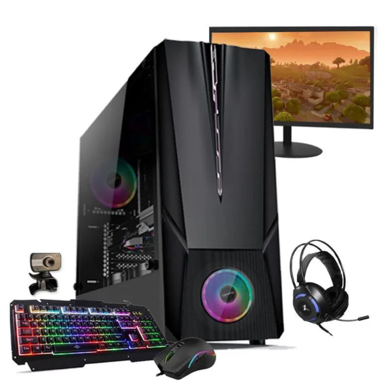Pc Gamer Completo Maximus I5 Gtx 1050Ti 8Gb Hd 1Tb Ssd 120Gb