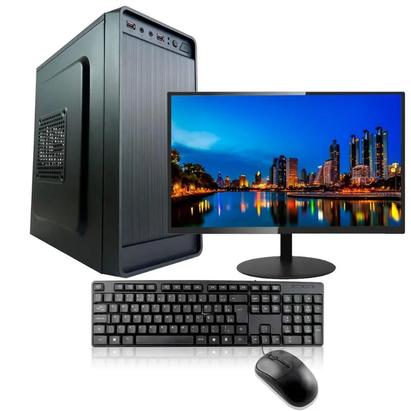 Computador Completo Intel Core I3 4Gb Hd 500Gb 19 Polegadas