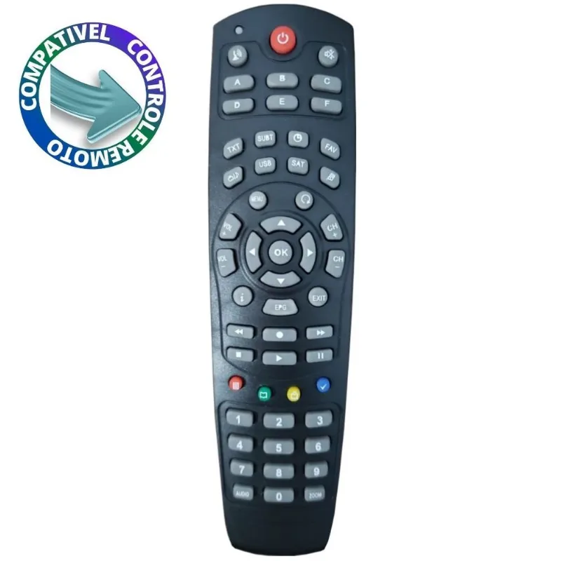 Controle Compatível Receptor Universal Multi-3 RBR-7132
