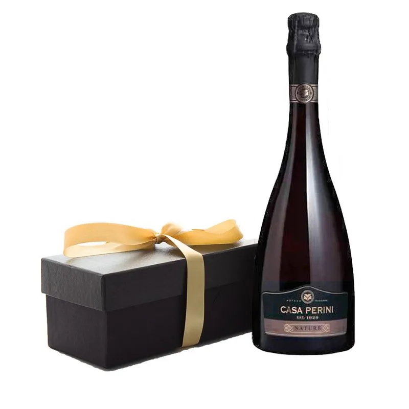 Espumante Casa Perini Nature Brut Embalagem Presente