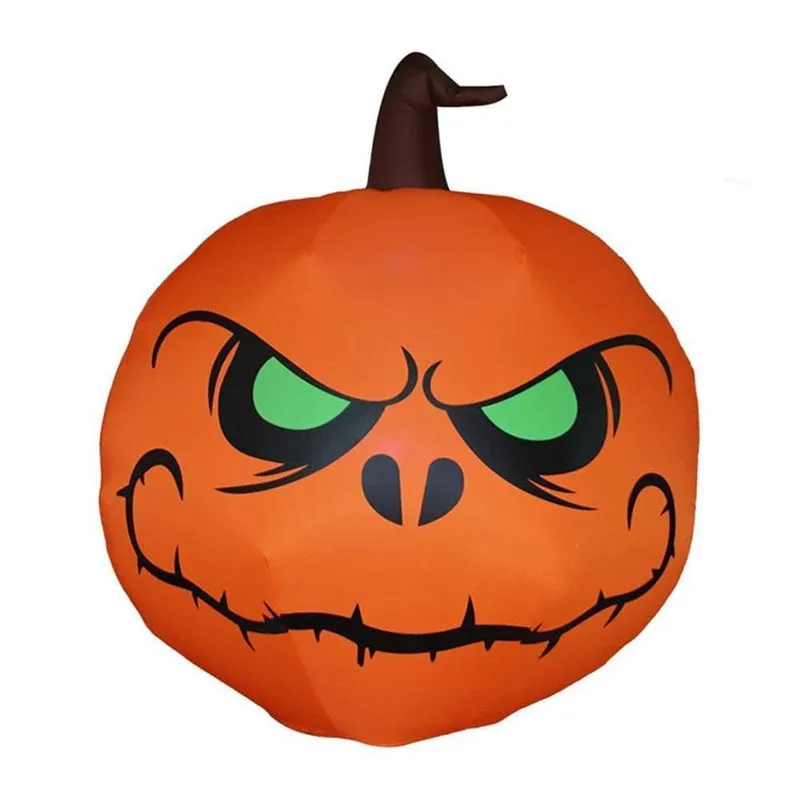 Decoração Abóbora Inflável Horripilante 120Cm Halloween Ydh
