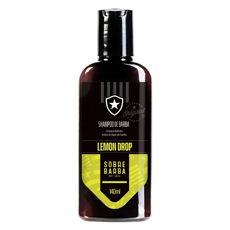 Shampoo de Barba - Lemon Drop - Botafogo - 140ml