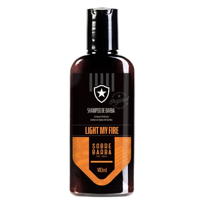 Shampoo de Barba - Light My Fire - Botafogo - 140ml