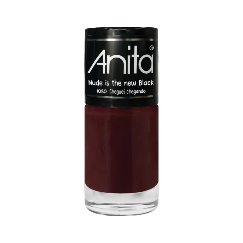 Esmalte Cremoso Anita Nude Is The New Black Cheguei Chegando 10ml