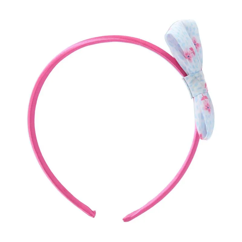 Tiara Infantil Detalhe Laço Pink