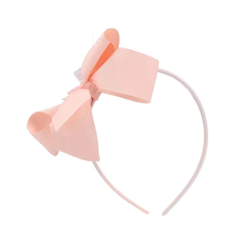 Tiara Infantil de Laço Laranja
