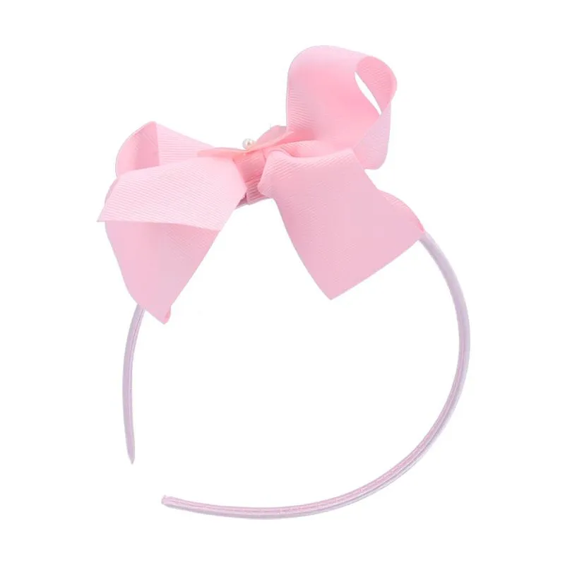 Tiara Infantil de Laço Rose
