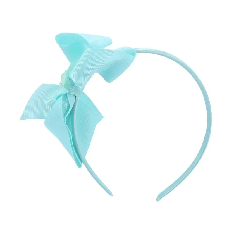 Tiara Infantil de Laço Verde