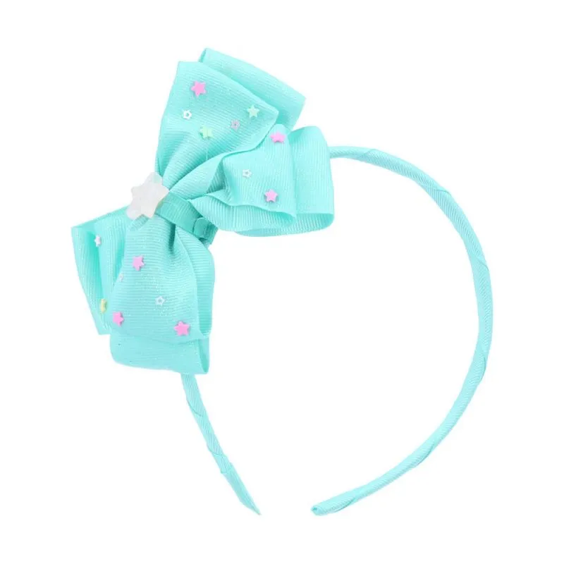 Tiara Infantil de Laço Verde