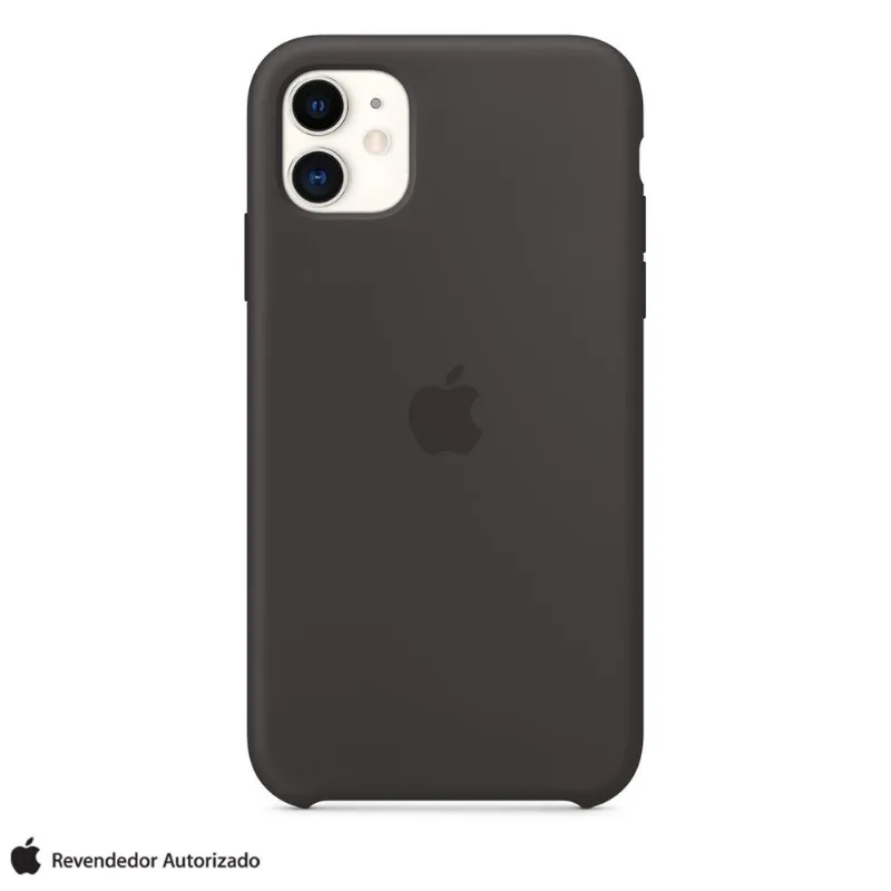 Capa para iPhone 11 de Silicone Preta - Apple - MWVU2ZM/A