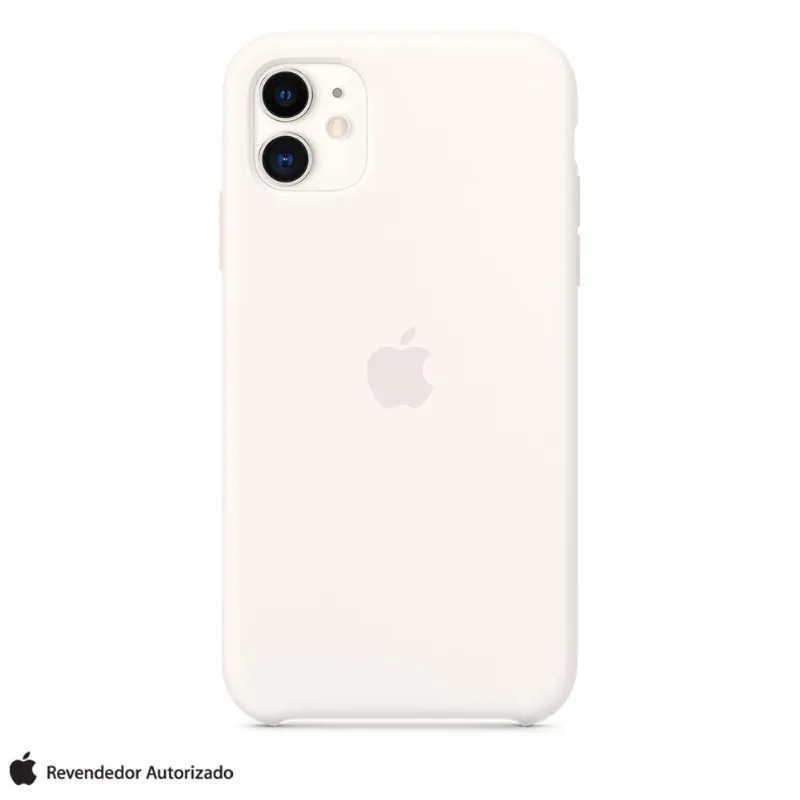 Capa para iPhone 11 de Silicone Branca - Apple - MWVX2ZM/A