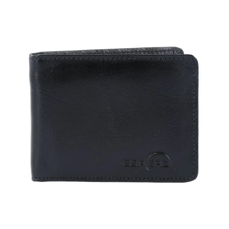 Carteira Masculino de Couro Preto