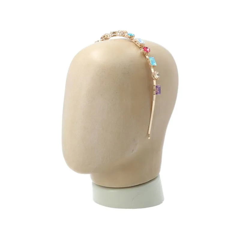 Tiara Arco de Cabelo Metal Ouro