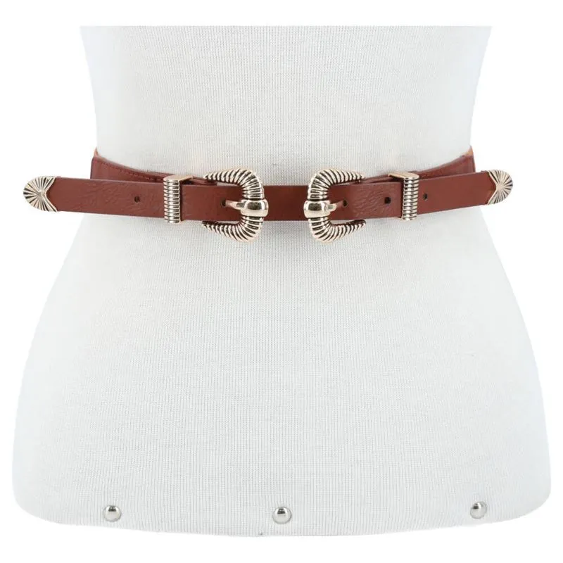 CINTO FEMININO ELASTICO Caramelo