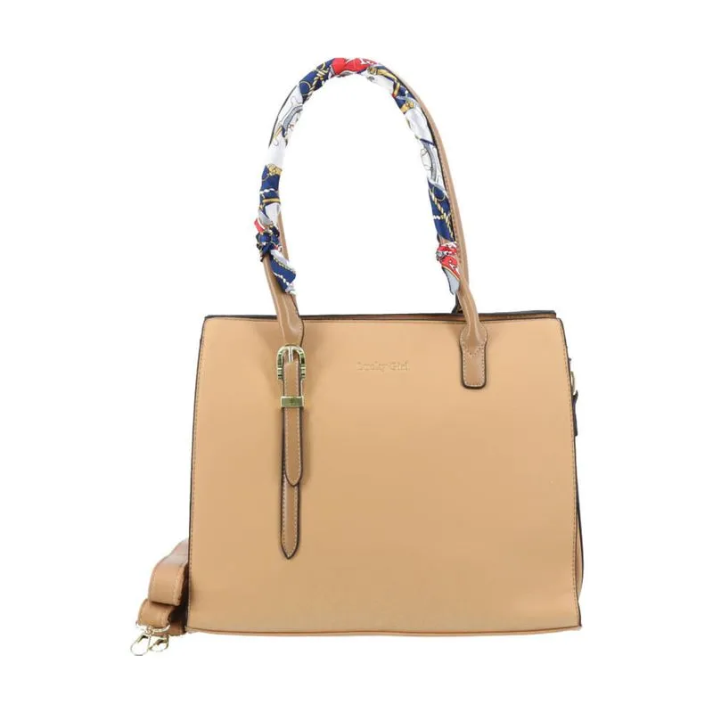 Bolsa Feminina Sintética Bege