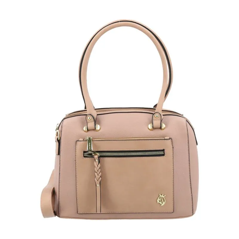 Bolsa Feminina Sintética Bege
