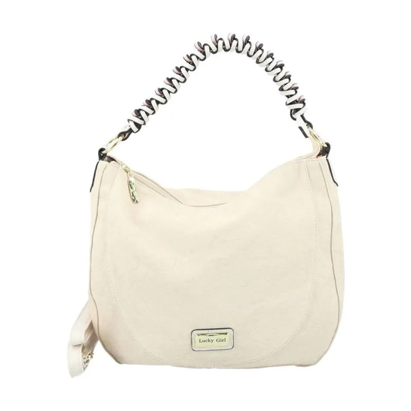 Bolsa Feminina Sintética Marfim
