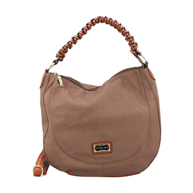 Bolsa Feminina Sintética Marrom
