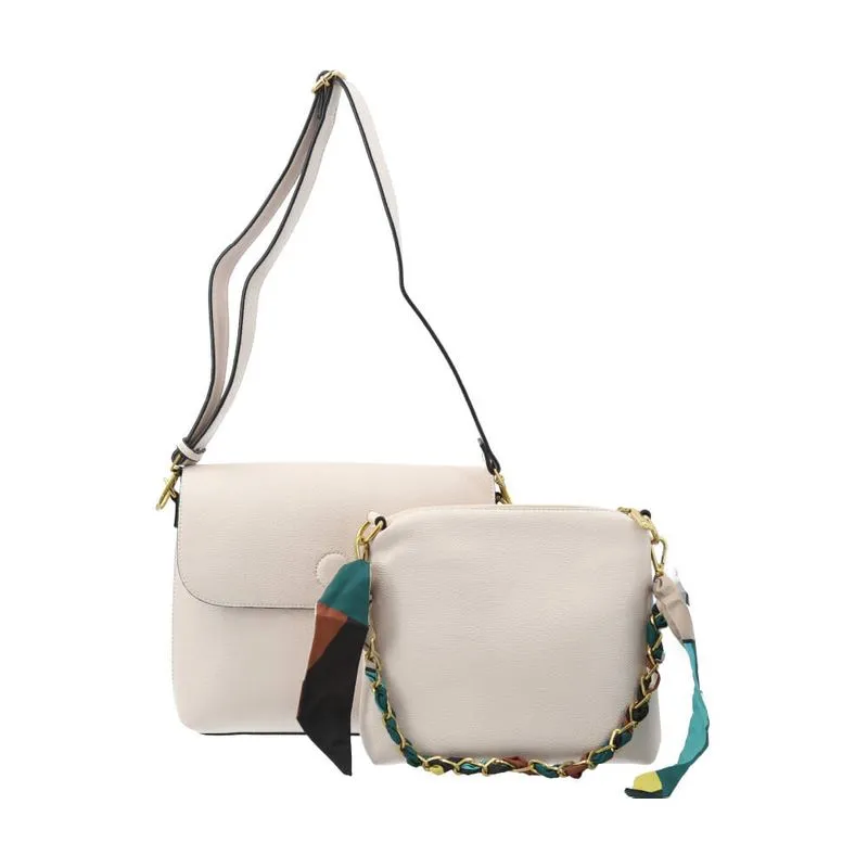 Bolsa Feminina de Sintético Bege