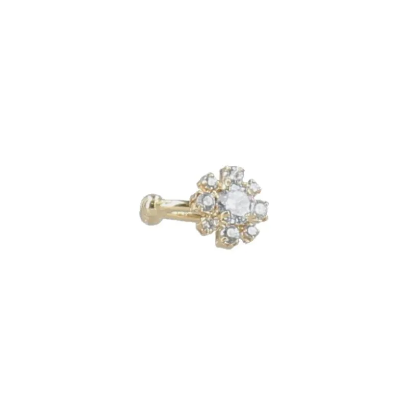Brinco ear cuf de metal