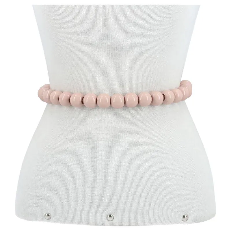 Cinto Feminino de Tecido Bege