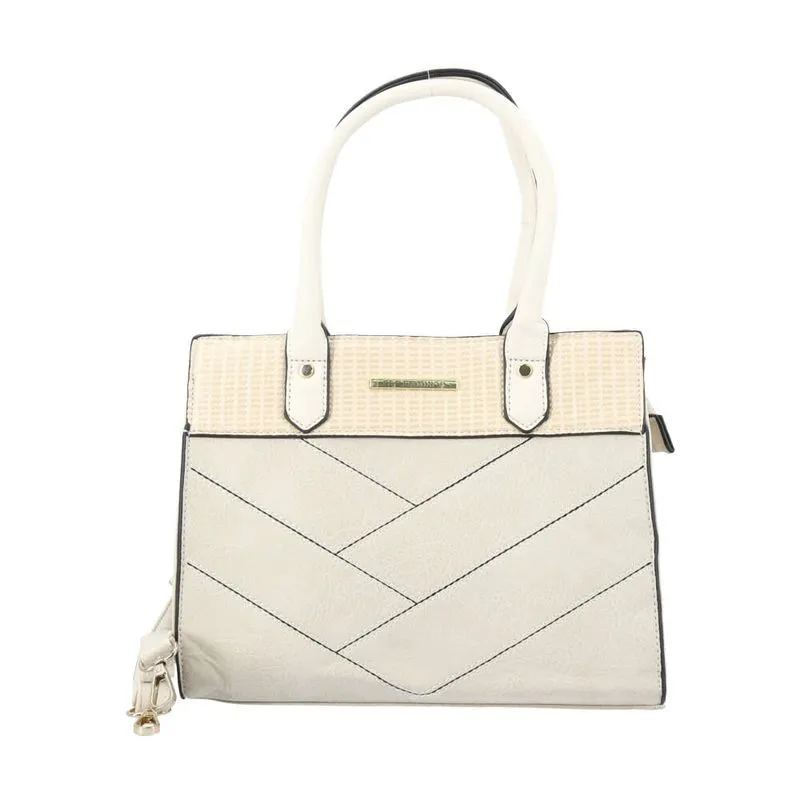 Bolsa Feminina de Sintético Marfim