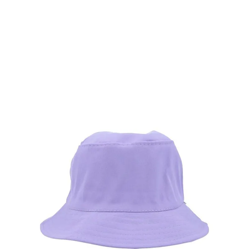 Chapéu Bucket Hat De Tecido Lilás