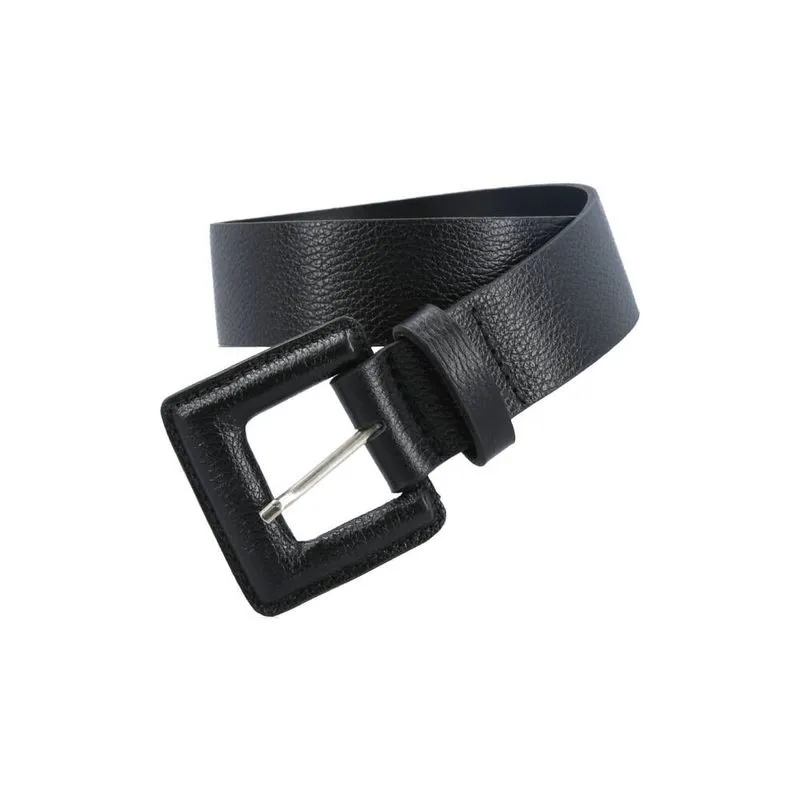 Cinto Feminino de Couro Preto M