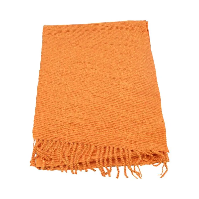 Lenço Feminino de Tecido Amarelo