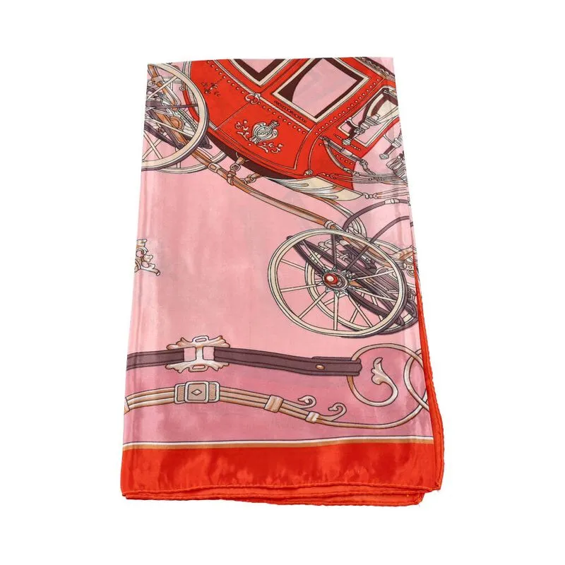 Lenço Feminino de Tecido Rosa