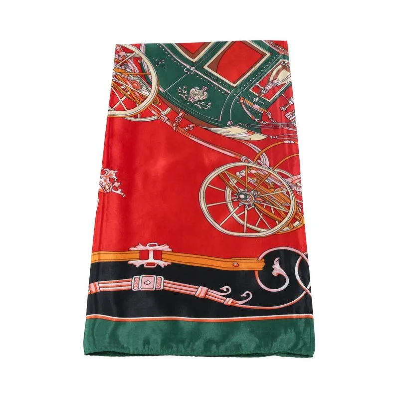 Lenço Feminino de Tecido Vermelho