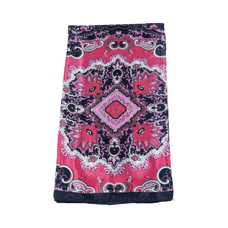 Lenço Feminino de Tecido Rosa