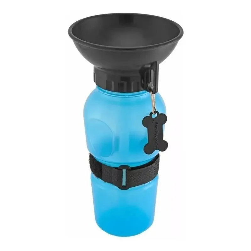 Bebedouro Garrafa Pet Aqua Dog 500ml Portátil Garrafa Cães E