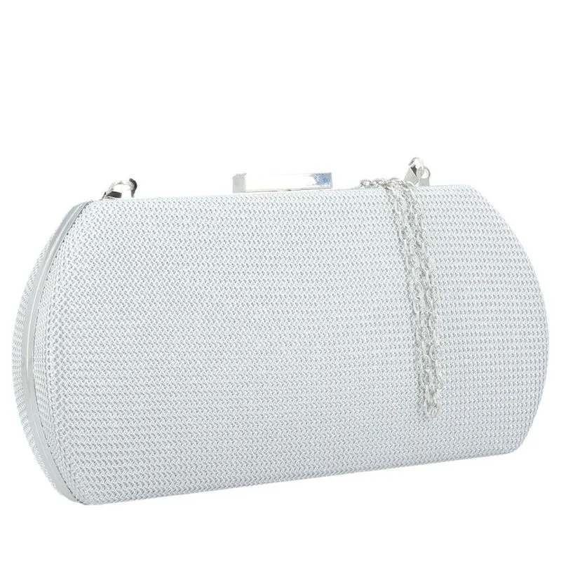 Bolsa Clutch Feminina 720.Cyc-250 Prata - Bauarte