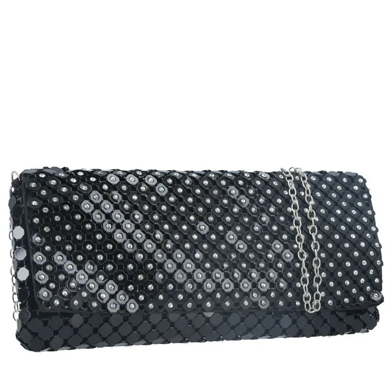 Bolsa Clutch Feminina 04597204003 Preto - Bauarte