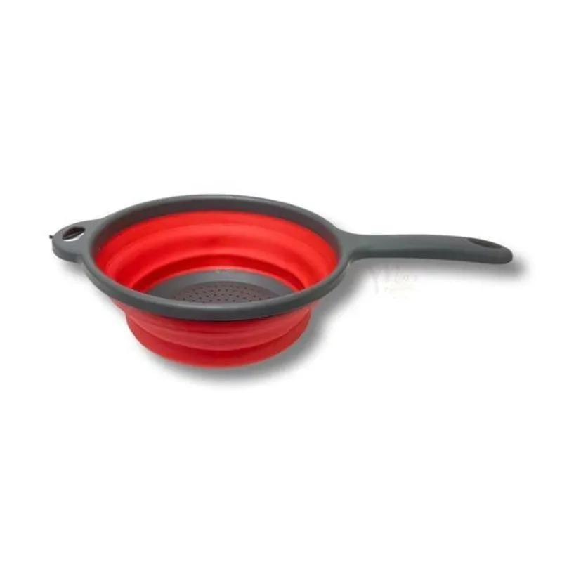 Escorredor Retrátil 23cm Vermelho | Cozinha Compacta