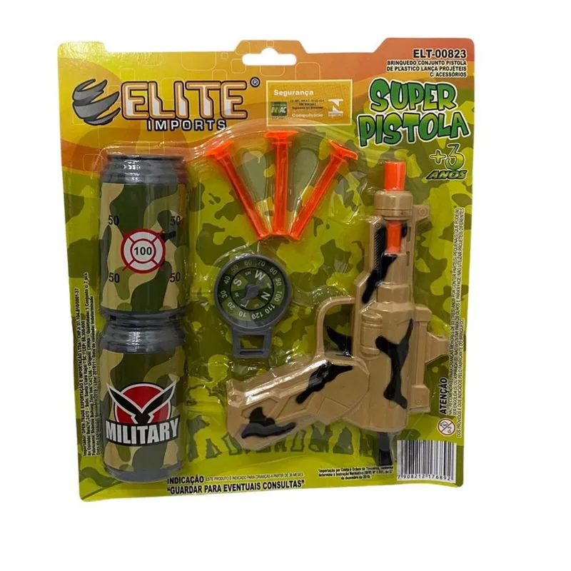 Brinquedo Kit Super Soldado Elite