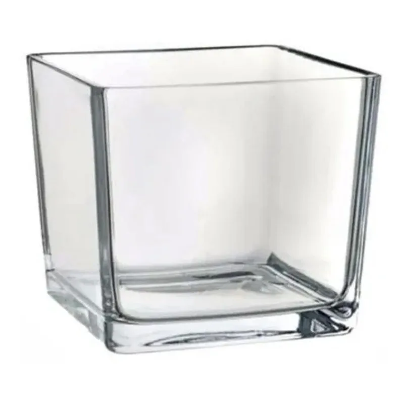 Kit 3 Mini Vaso De Vidro Castiçal Porta Vela De Mesa 300 Ml