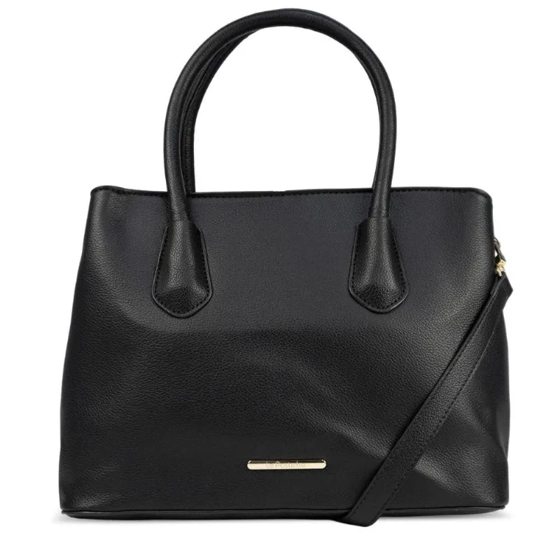 Bolsa de Ombro Tote Mini Floater Le Postiche PRETO