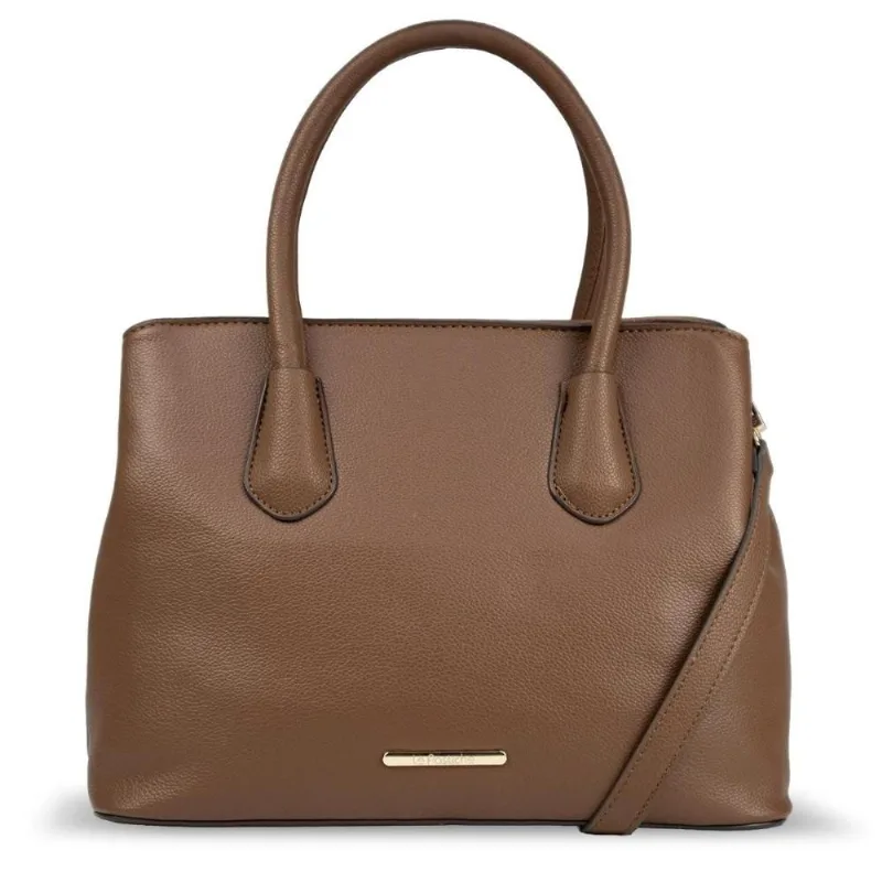 Bolsa de Ombro Tote Mini Floater Le Postiche MARROM