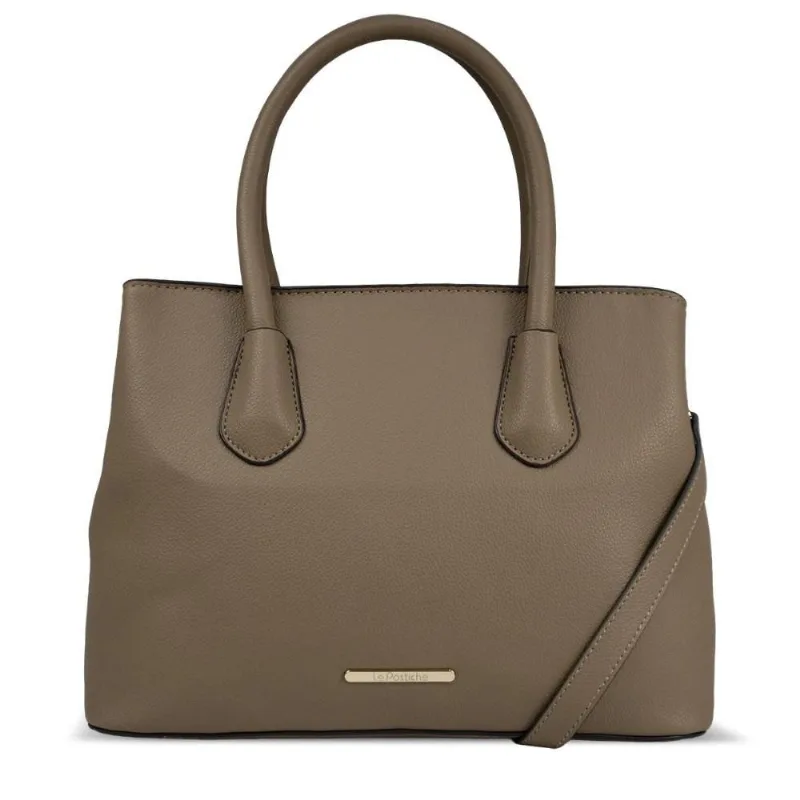 Bolsa de Ombro Tote Mini Floater Le Postiche BEGE CLARO