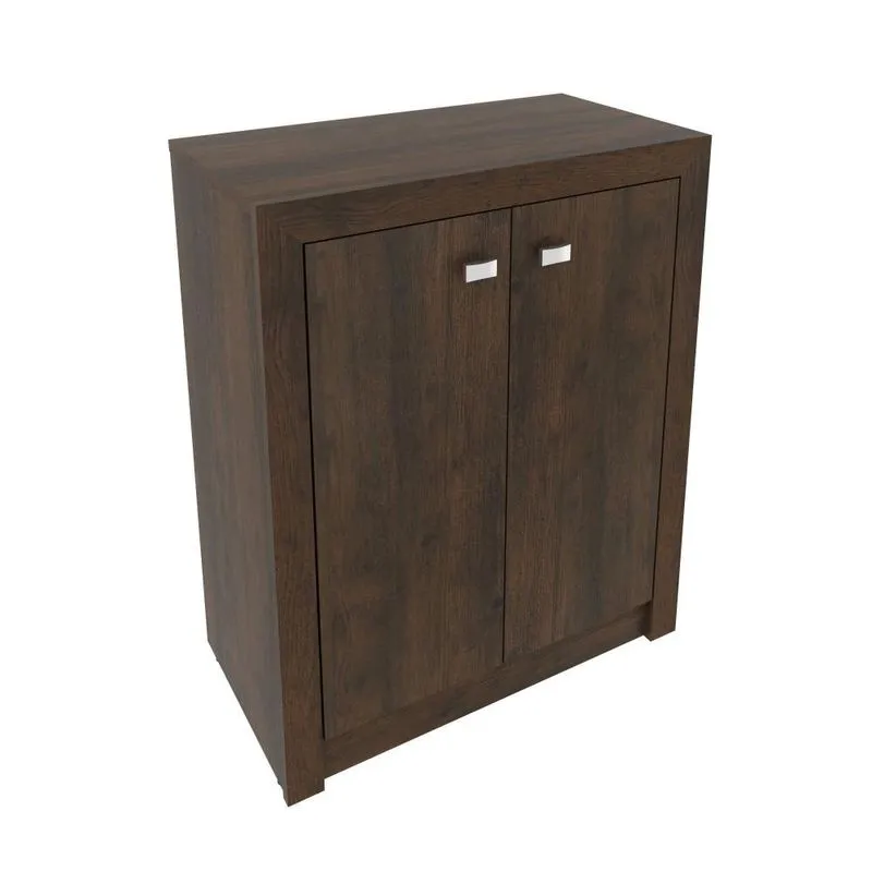 Balcão para Escritório com 2 Portas e 1 Prateleira ME4103 Rústico Tecnomobili