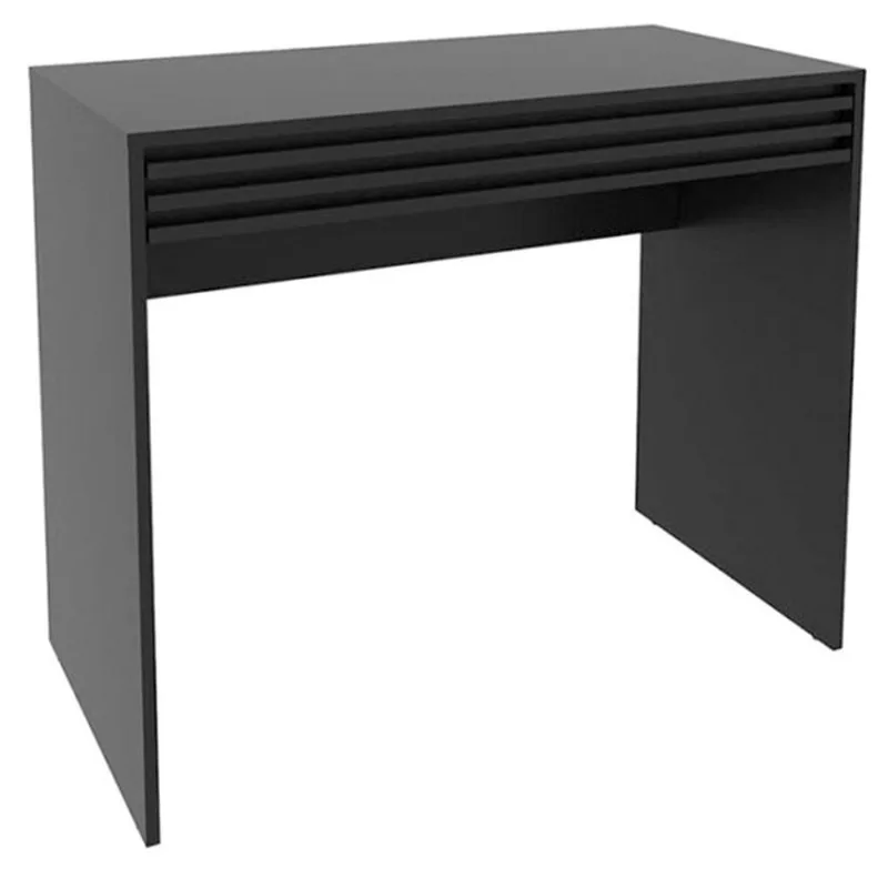 Escritorio Asunción 74.5x90x45 cm negro Muebles 2020