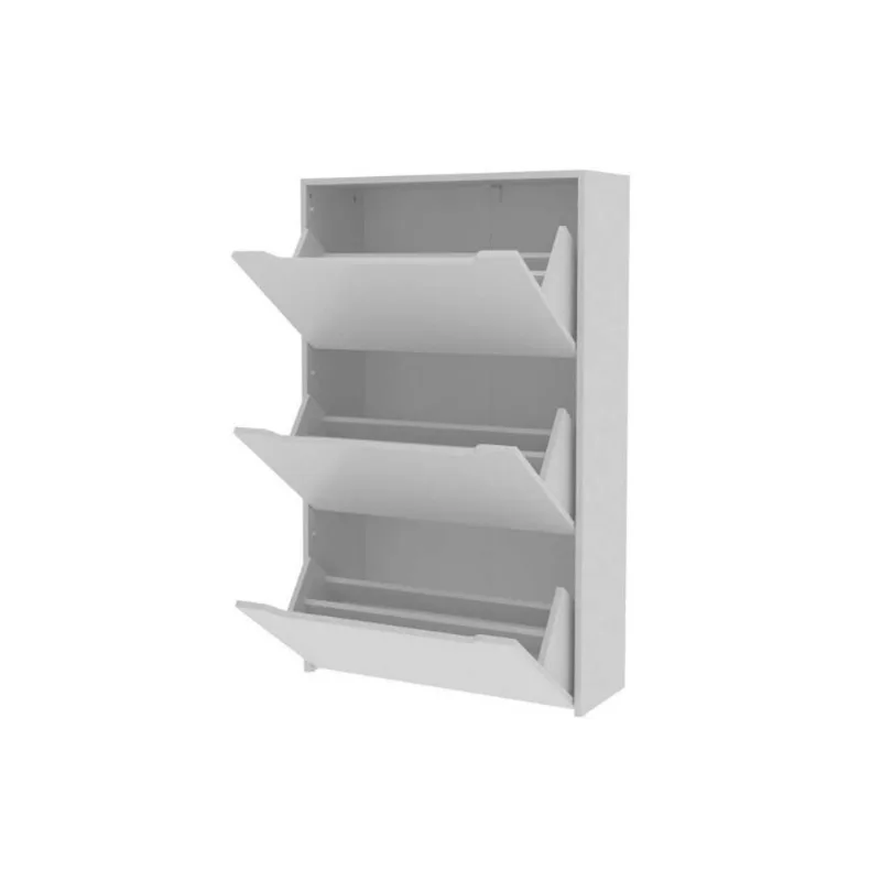 Armário Sapateira Quarto Sa-3405 C- 3 Portas Branco - Tecno Mobili