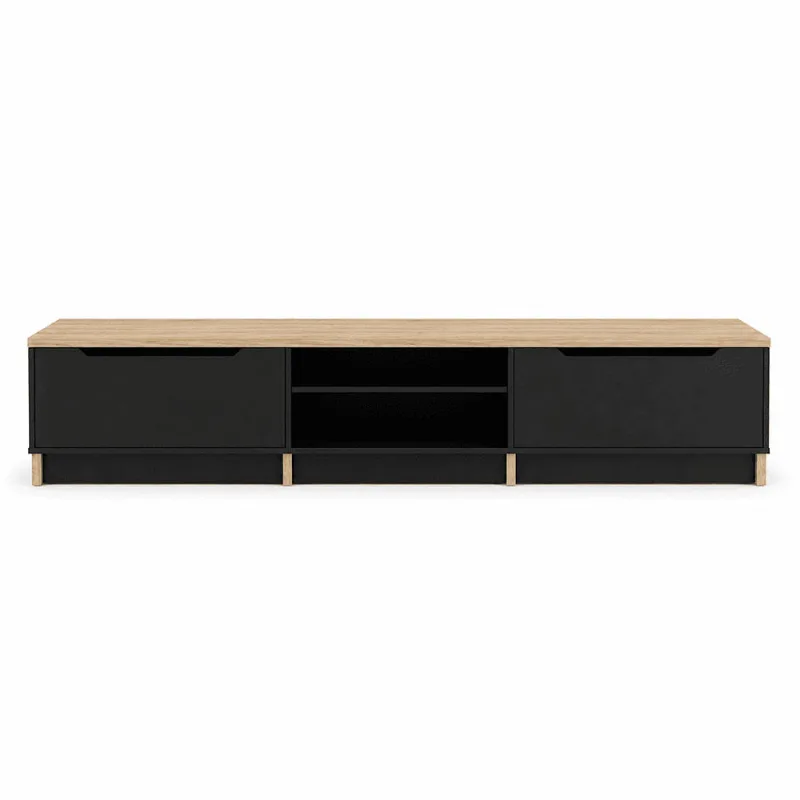 Mesa para tv 98" Oslo almendra 230x42.7x55.3cm Muebles 2020 1540812