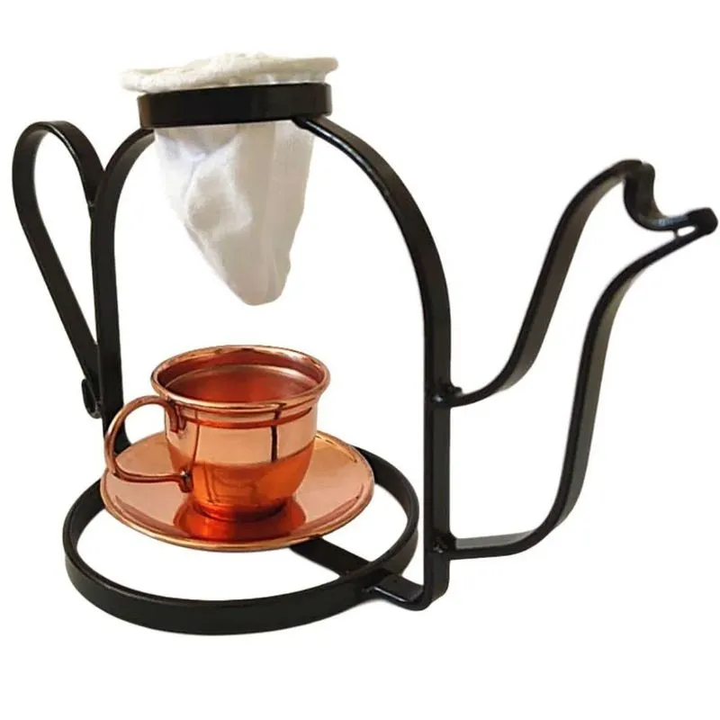 Mini Coador De Chaleira Com Caneca Peires De Cobre + Refil Mini Coador De Chaleira Com Caneca Peires De Cobre + Refil