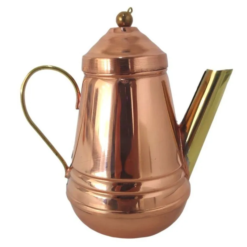 Bule Em Cobre Miniatura 14 Cm