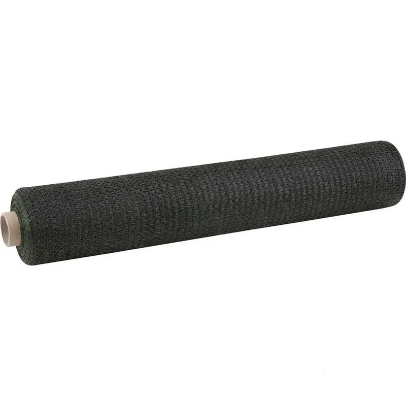 Tela Sombramento Ginegar 2,0 M X 50 M Polietileno Preta Proteção Uv 80%