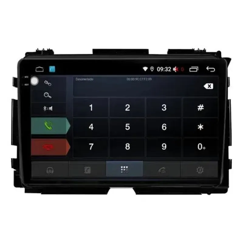 Multimidia Aikon Proton Honda Hrv 2015 A 2019 Carplay Preto
