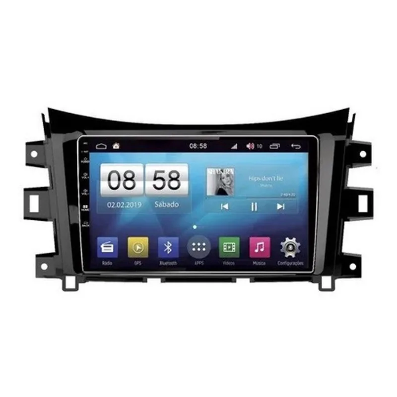 Central Multimidia Aikon Nissan Frontier 2016 2020 Android
